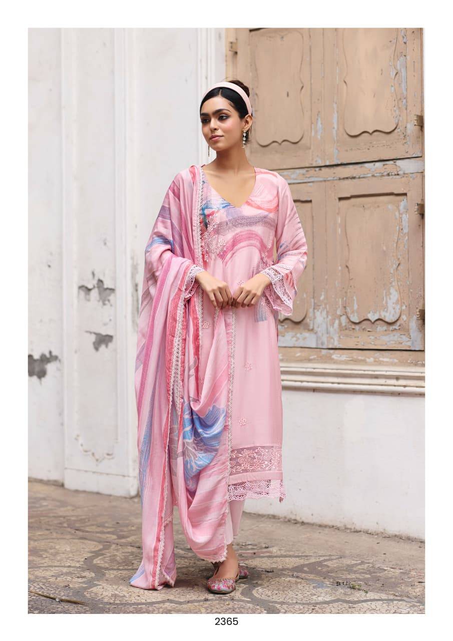 Ronaq By Kimora Suit 2363 to 2366 Series Stylish Beautiful Colourful PURE COTTON Dresses At Wholesale Price